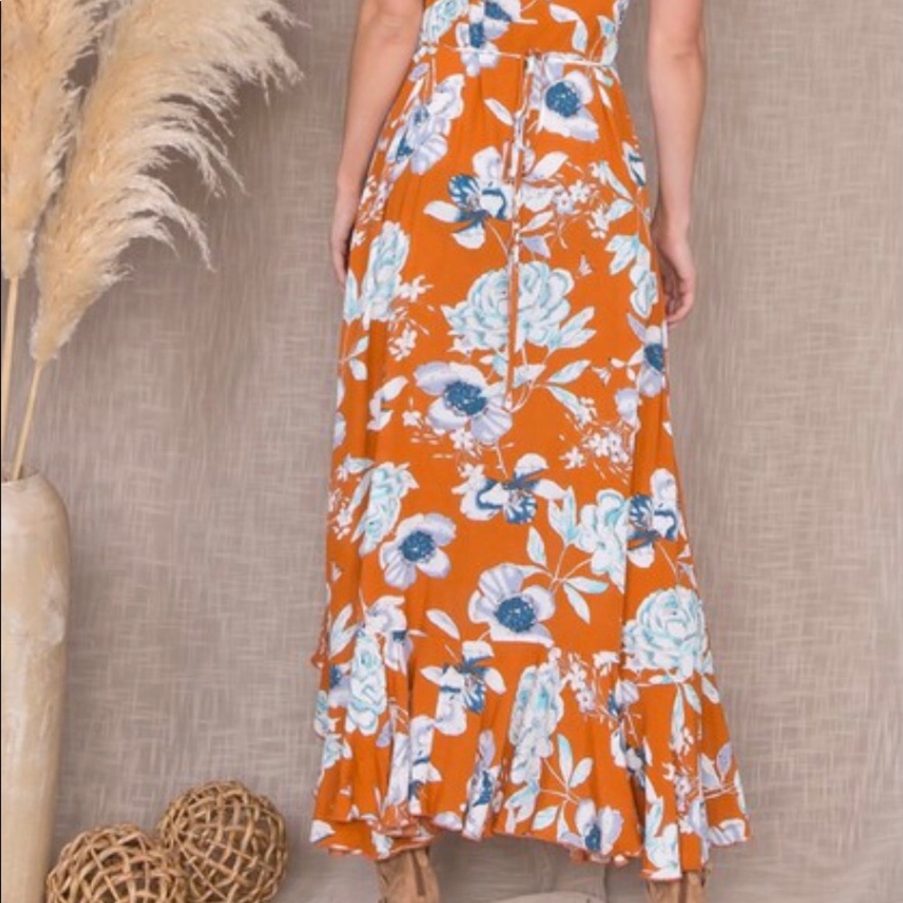 NWT Floral Maxi Dress - Picture 4 of 14